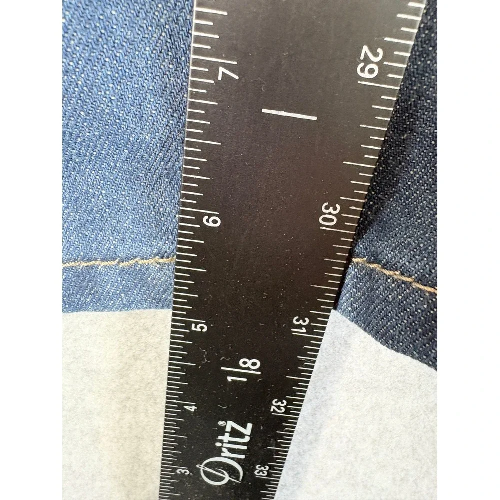 Levi's 569 Jeans Mens 36x34 Blue Denim Rugged Red Tab Relaxed Fit Straight Leg